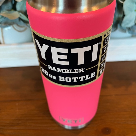 Yeti Other - NWT YETI Rambler 26oz Bottle in Tropical Pink